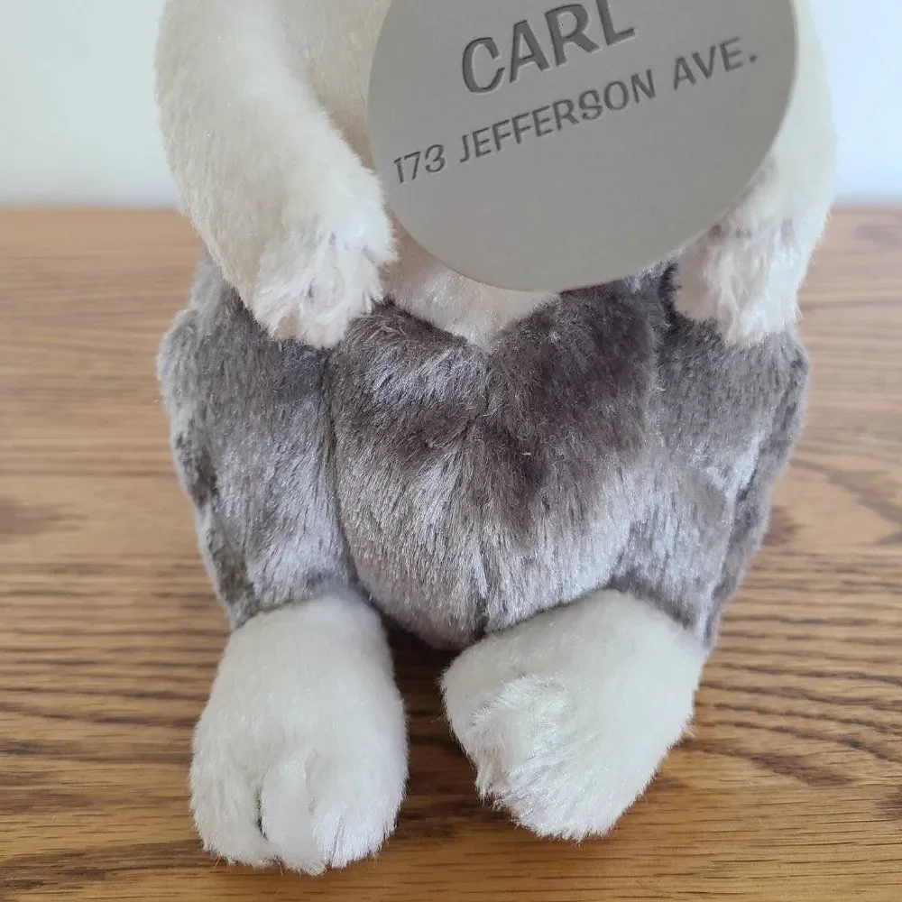 Blockbuster Video Carl Floppyfeet Stuffed Animal Bunny Rabbit Vintage From 2002